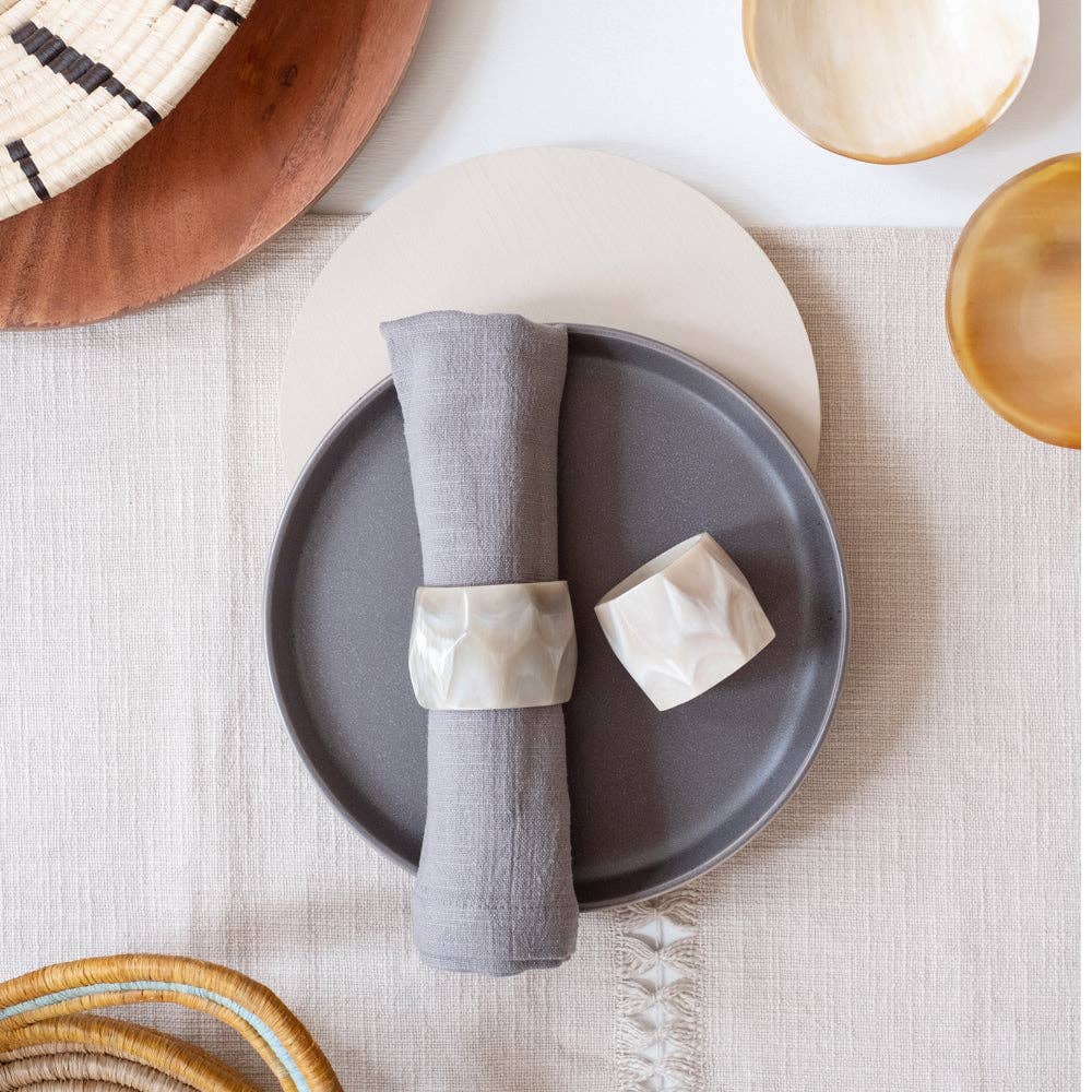 MAADILI COLLECTIVE - Wholesale Napkin Ring - Geometric Napkin Rings2