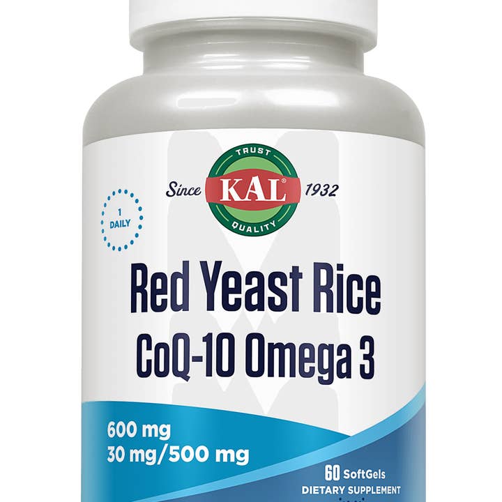 KAL - Wholesale Oral Supplement/Vitamin - Red Yeast Rice, CoQ10, Omega 3 ActivGels™ Softgels0