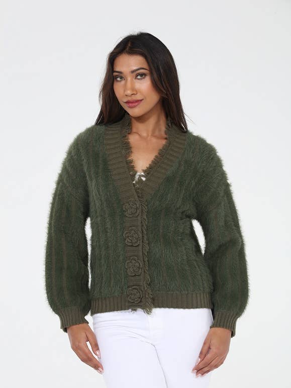 Rain + Rose - Wholesale Cardigan - Women's - The Petal Cardigan1