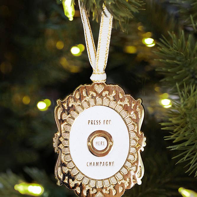 ALL THE WAYS TO SAY - Europe - Wholesale Ornament - Press for champagne - Christmas ornament1