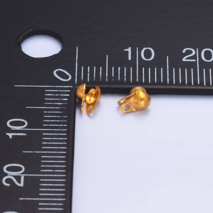 Aim Eternal - Wholesale Craft Supplies - Stainless Steel 3mm Minimalist Crimp Findings Set | Z10401