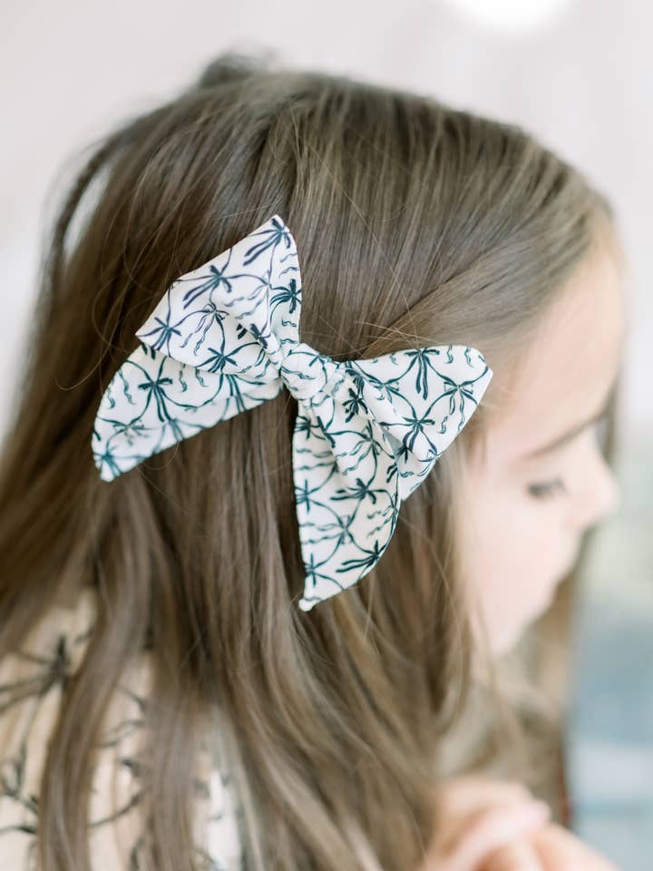 Haarschleife mit Band, Vintage-Schleife für den Großhandel von The Honey Bows