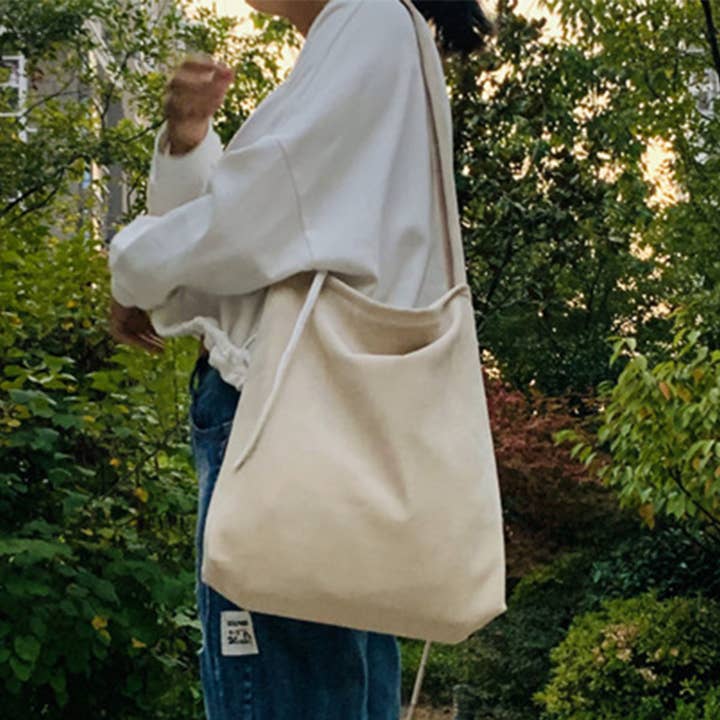 Retro corduroy laid-back single-shoulder bag for wholesale by Lily Clothing