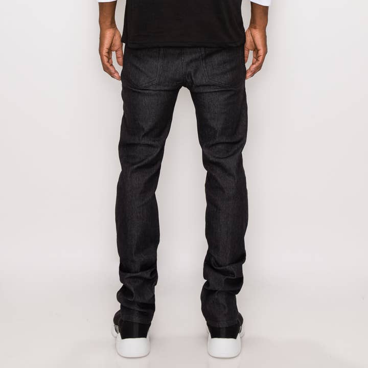 Victorious - Wholesale Jeans - Men's - DL938 SKINNY FIT RAW DENIM JEANS (OPEN PACK)