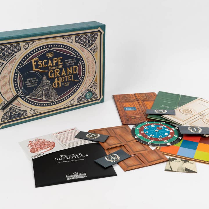 Professor Puzzle – wholesale Board game – Escape from the Grand Hotel2