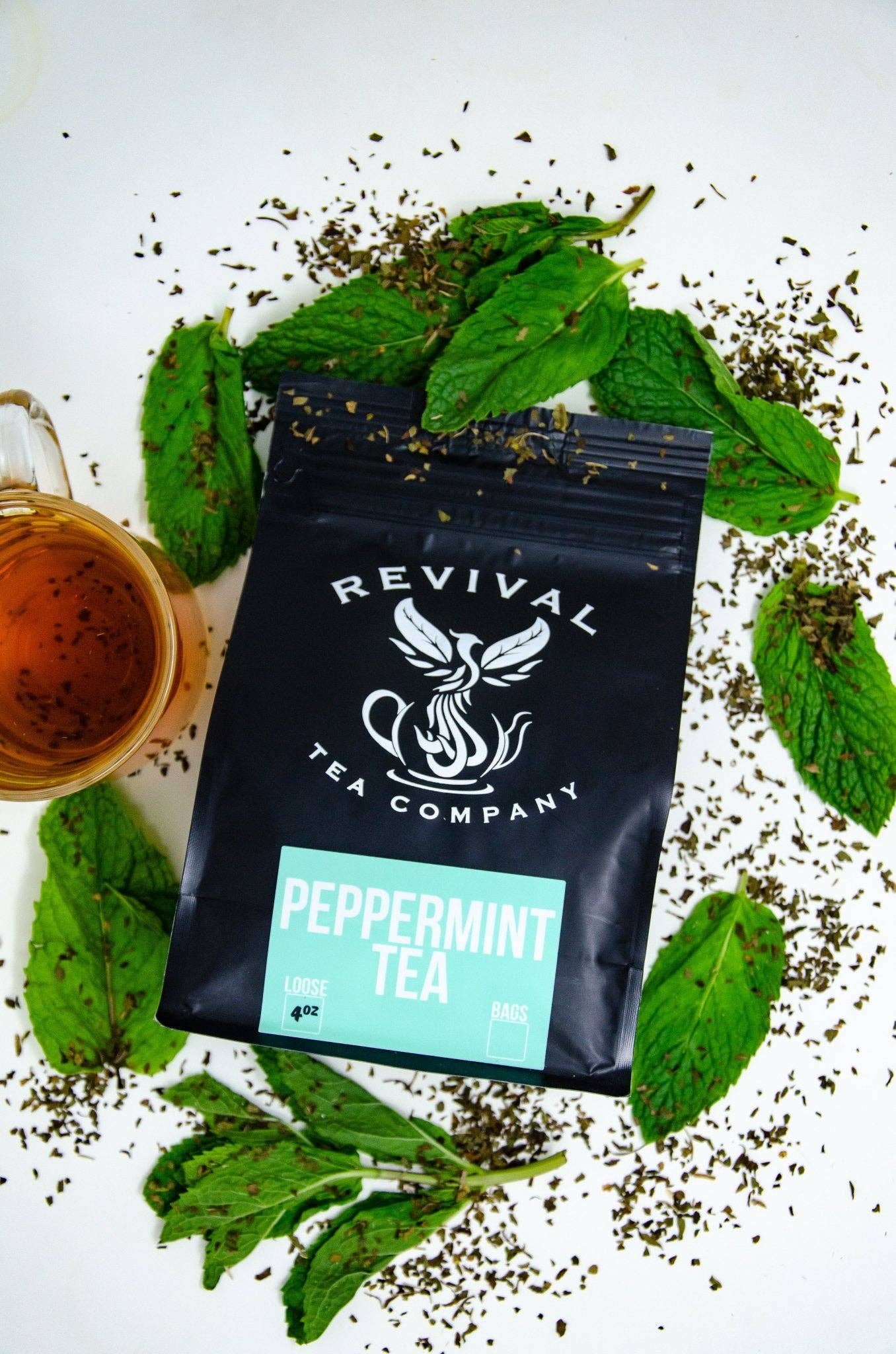 Revival Tea Company - Wholesale Loose Tea - Peppermint Leaf3