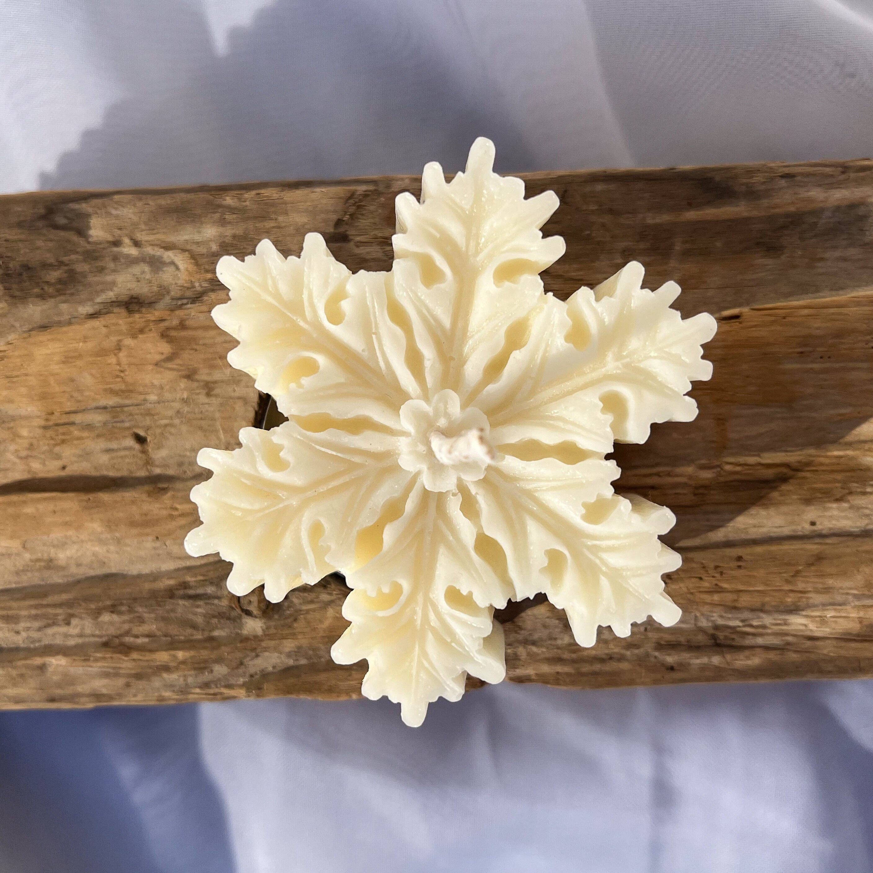 lumierethecandle - Wholesale Novelty Candle - SNOWFLAKE Candles (various colors)6