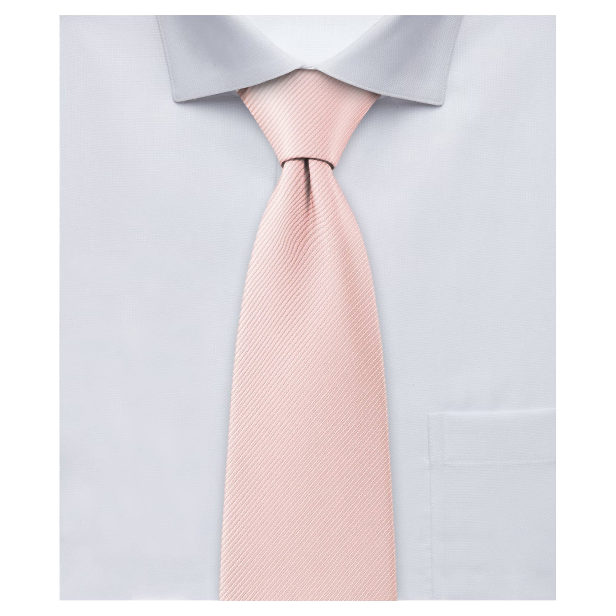 Jacob Alexander - Wholesale Necktie - Men's - Men's Silk Blend Solid Color Tie5