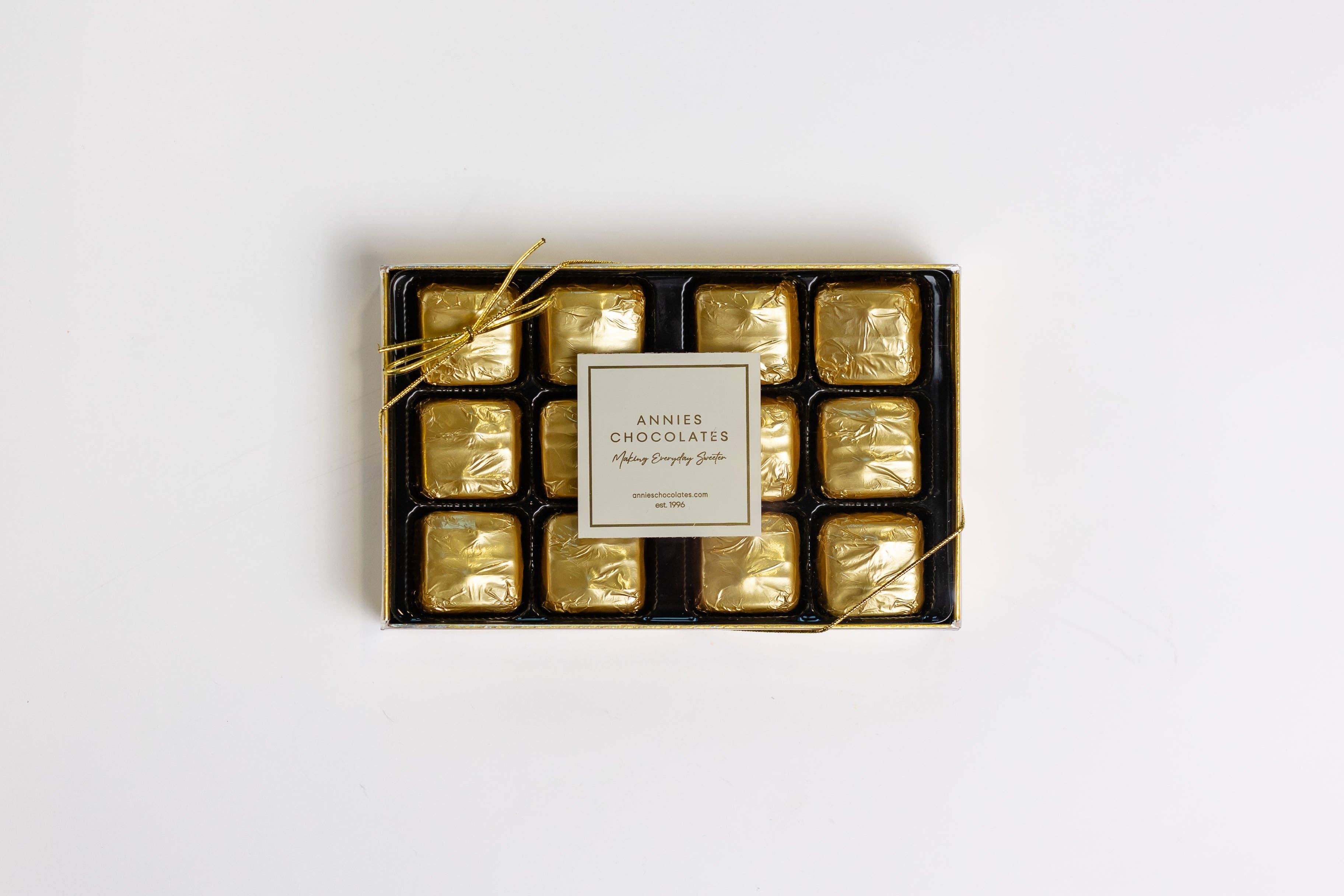 ANNIES CHOCOLATES - Wholesale Chocolate Box - Smoothies Boxed Milk Chocolate 12pc.