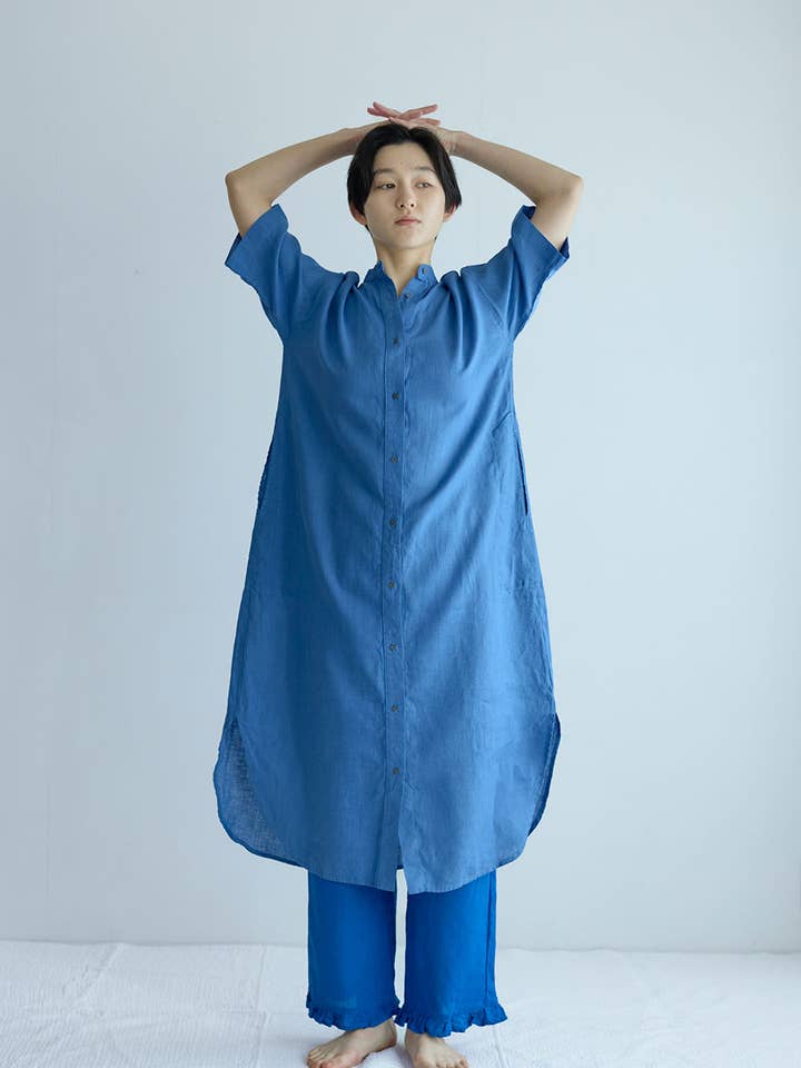 Silvia-klänning Nigelle för wholesale av Fog Linen Work