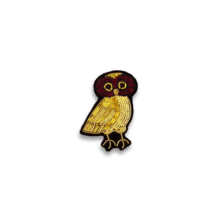 Brooch - Owl for wholesale by Macon & Lesquoy