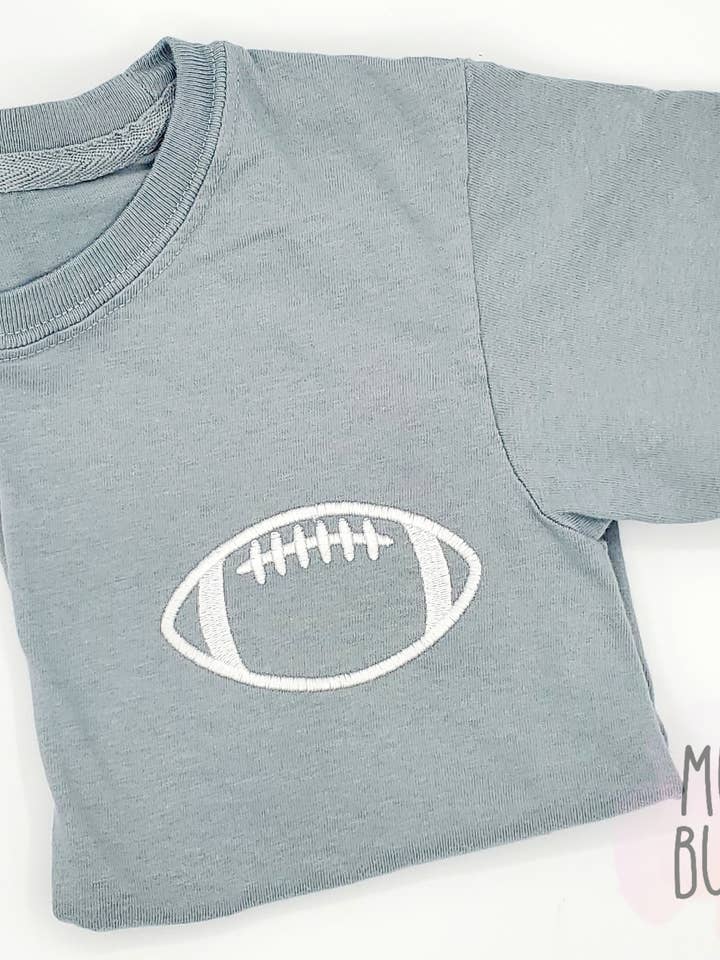 Boys Football Tee for wholesale by Mudbugs BTQ