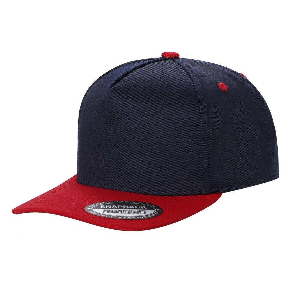DOBBI - Wholesale Flat Brim Cap - Unisex - 5 Panel Snapback Caps21