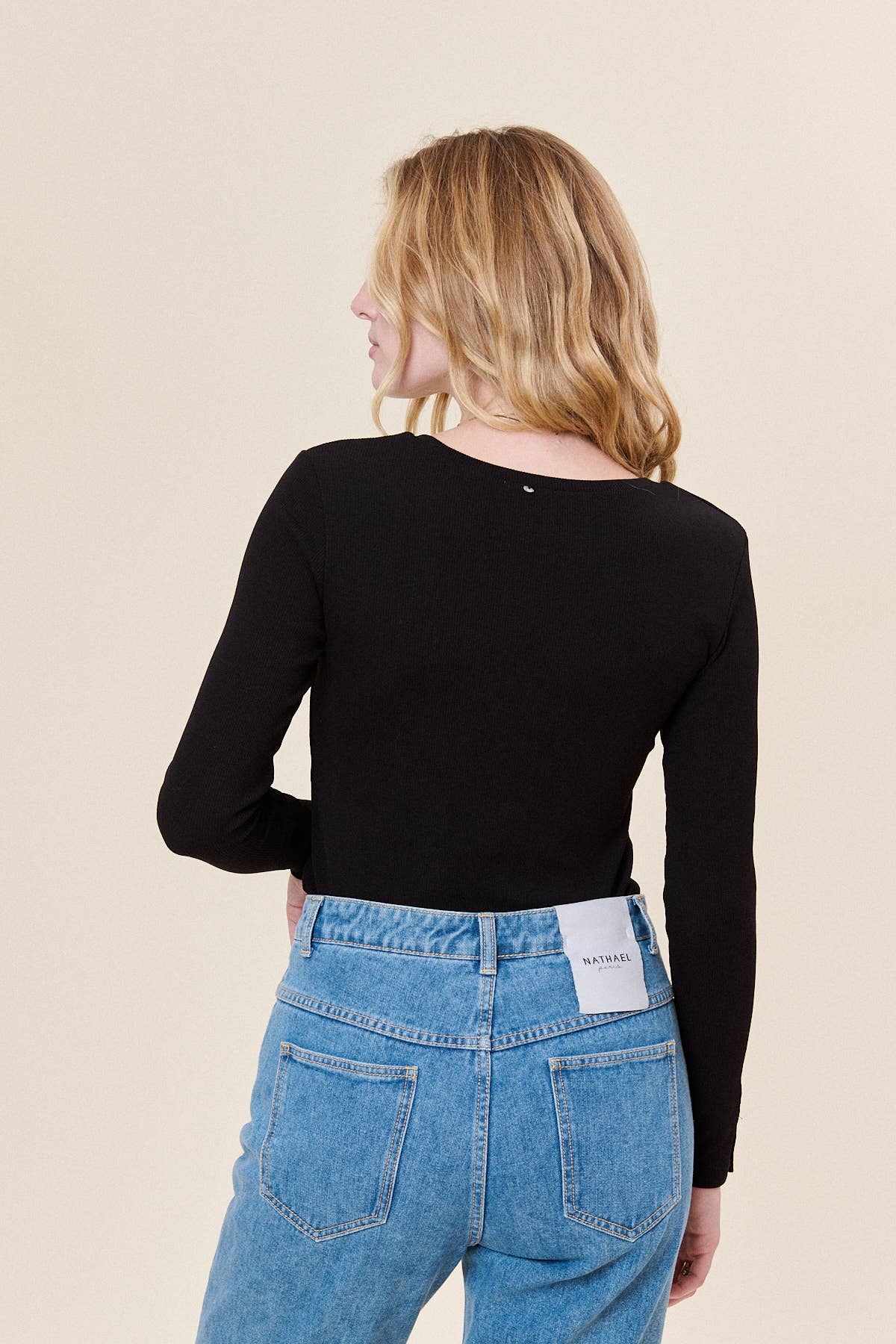 Nathael Paris - Wholesale T-Shirt - Women's - Ribbed cotton T-shirt18