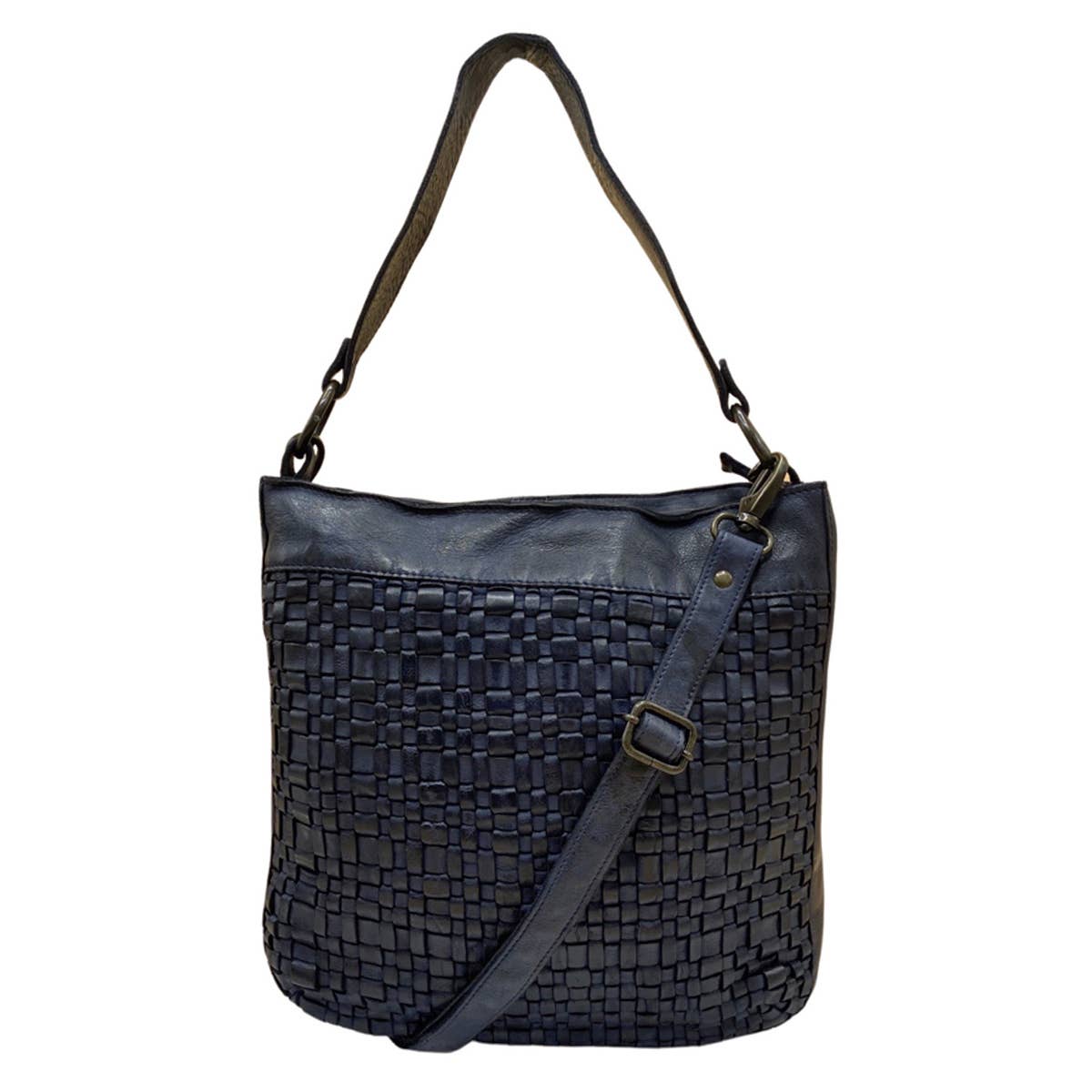 Arrigo - Wholesale Shoulder Bag - Women's - Arrigo Leather Shoulder Bag Made Of Supple Braided Leather28