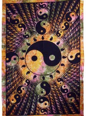 Nouvelle tapisserie Yin Yang pour la vente par Magic Touch Corp