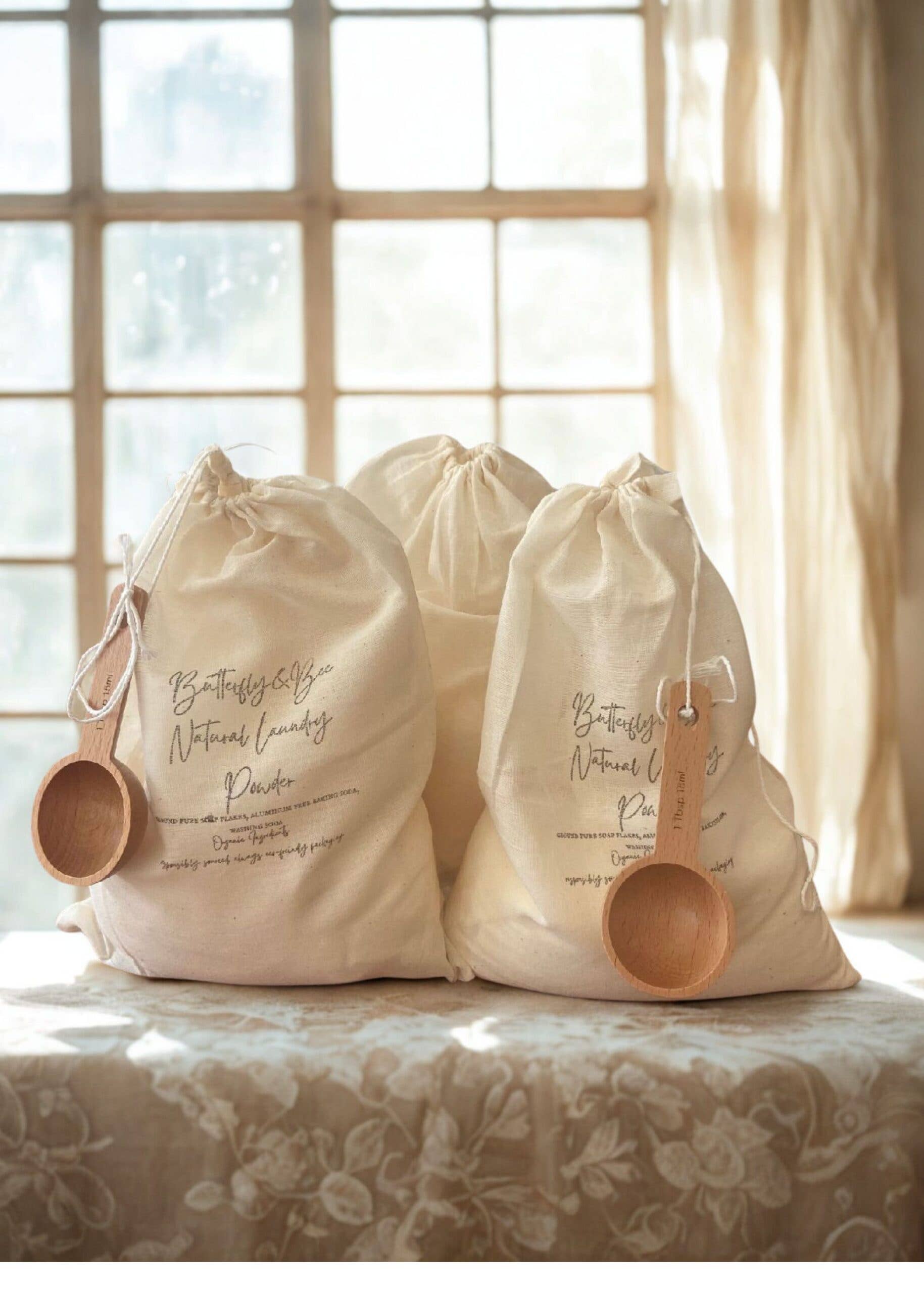 Butterfly&Bee - Wholesale Laundry Detergent Powder/Pods - Natural Laundry Powder - Borax-Free, HE Safe, Eco-Friendly1