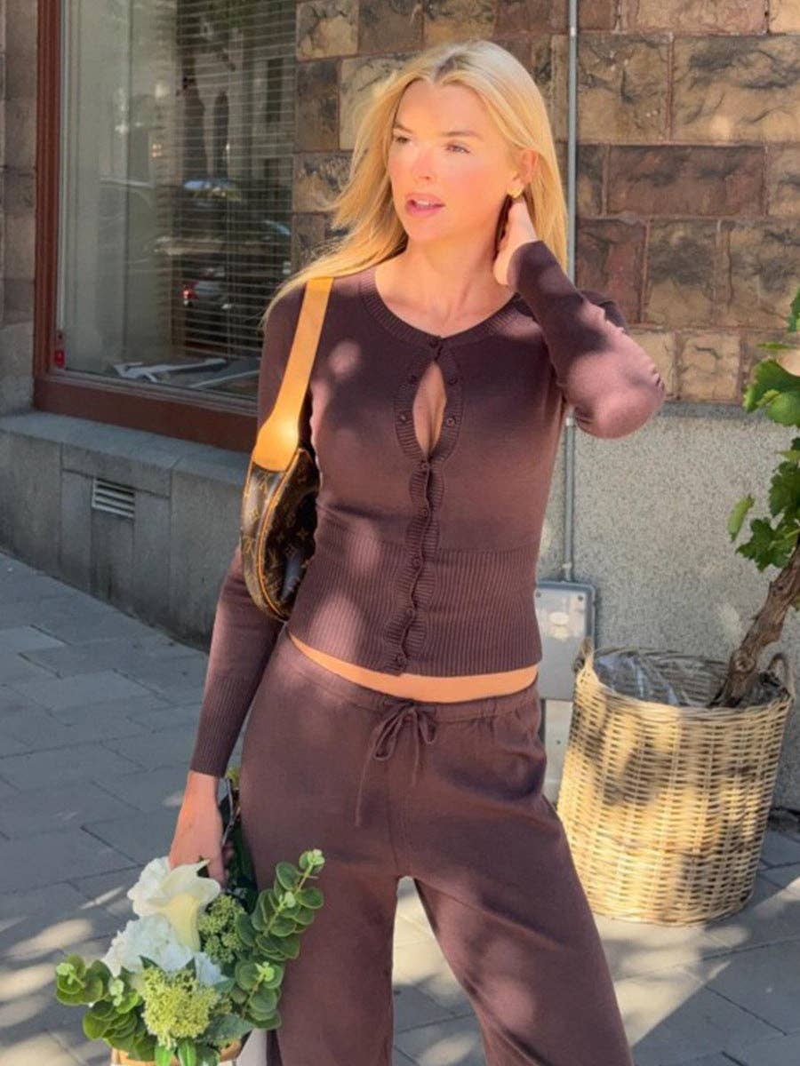 Marayn - Wholesale Cardigan - Women's - 2025 FallWinter Chic European Knit Cardigan Sweater35