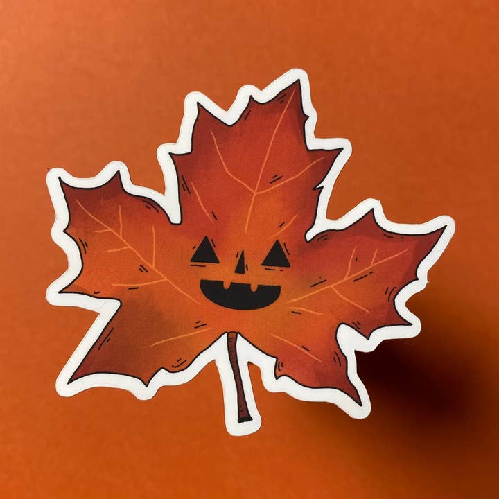 Halloween-Blattaufkleber für den Großhandel von Little Spooky Studio