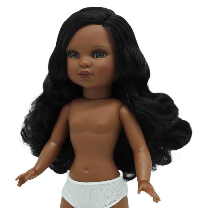 Folk Artesanía Muñecas - Vente Poupée – enfant - Poupée Simona 40 cm. Artisanat folklorique original mulâtre noir3