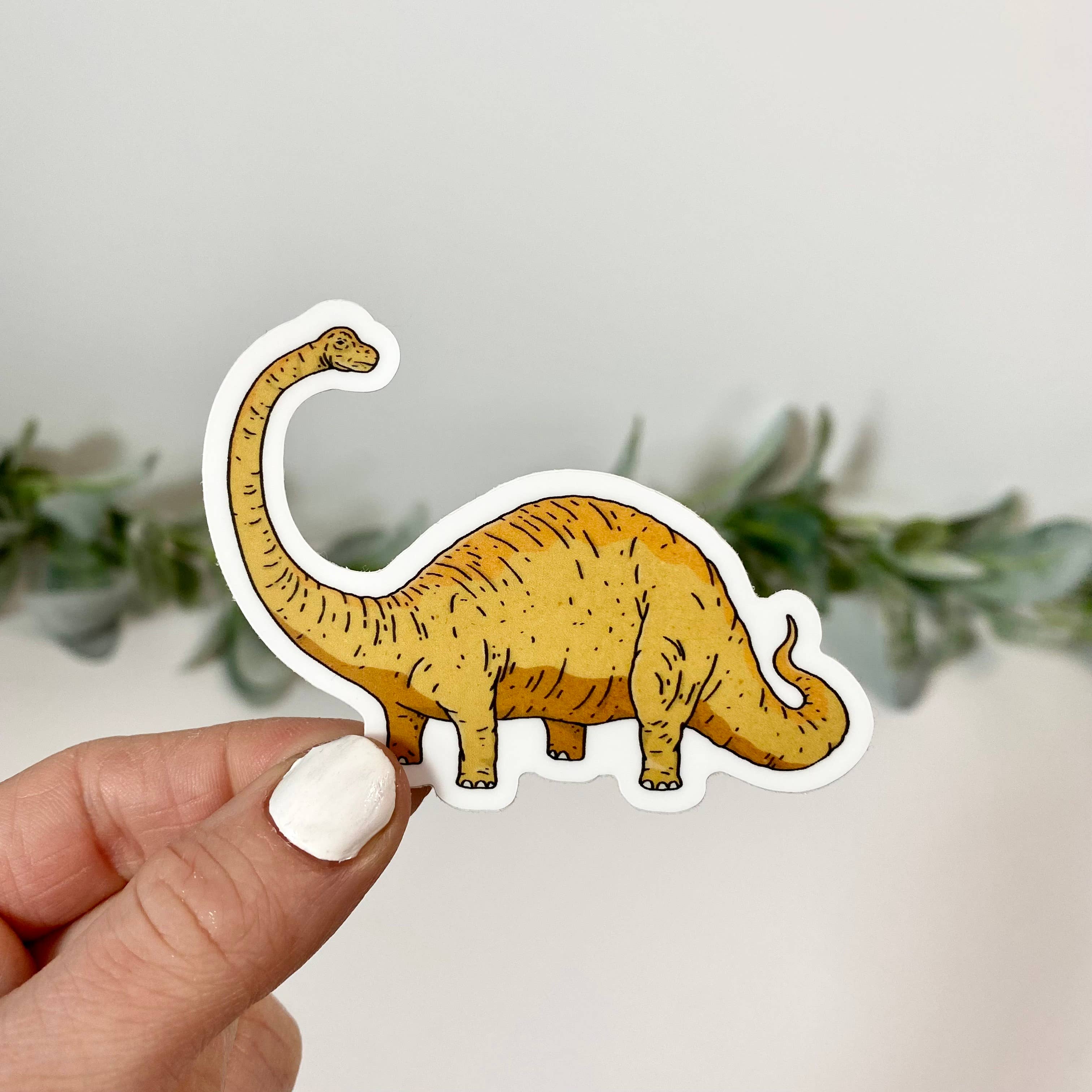 Big Moods - Wholesale Sticker - Brontosaurus Dinosaur Sticker1