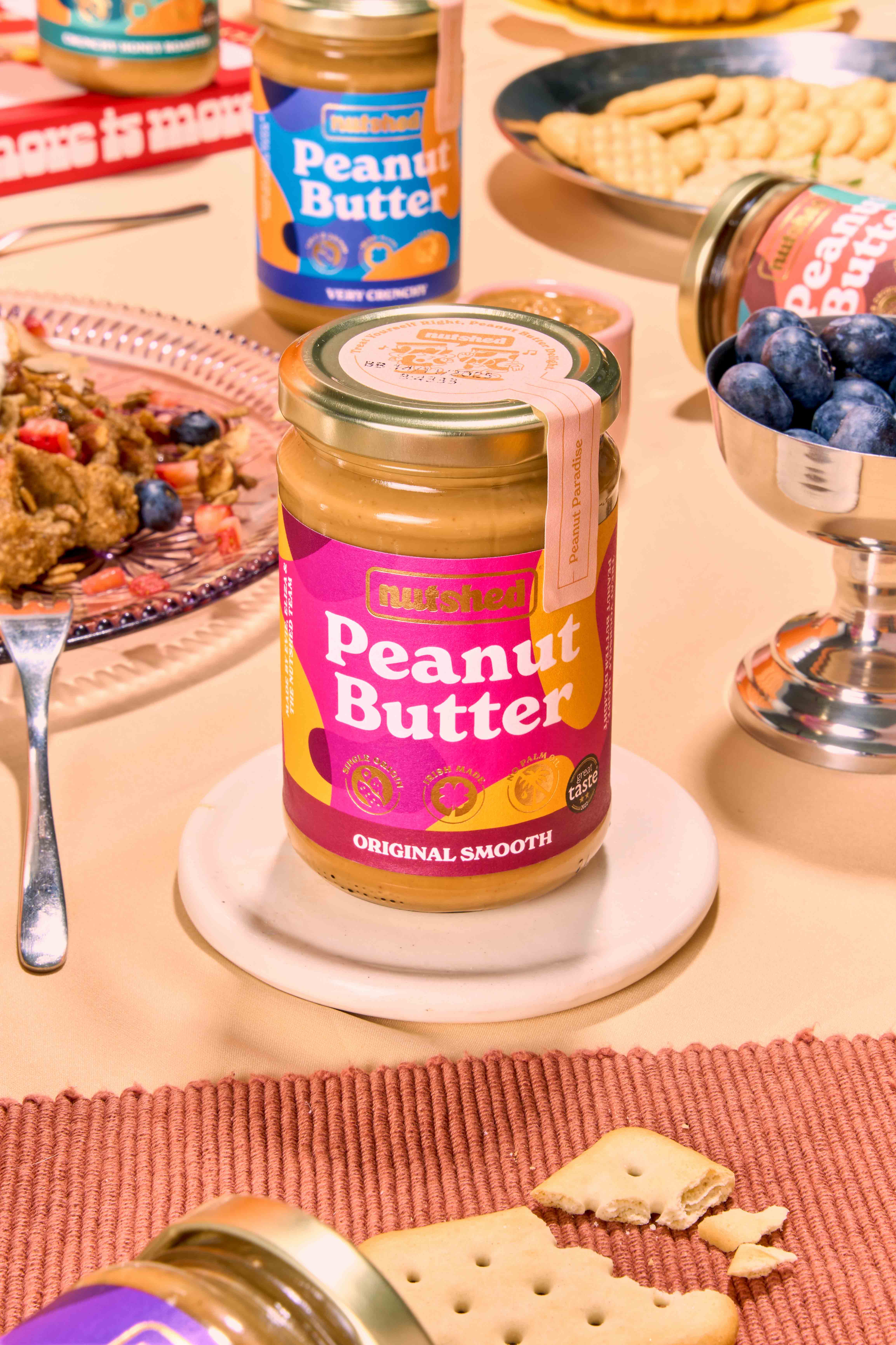 Nutshed - Vente Beurres de noix - Beurre de cacahuète onctueux original1