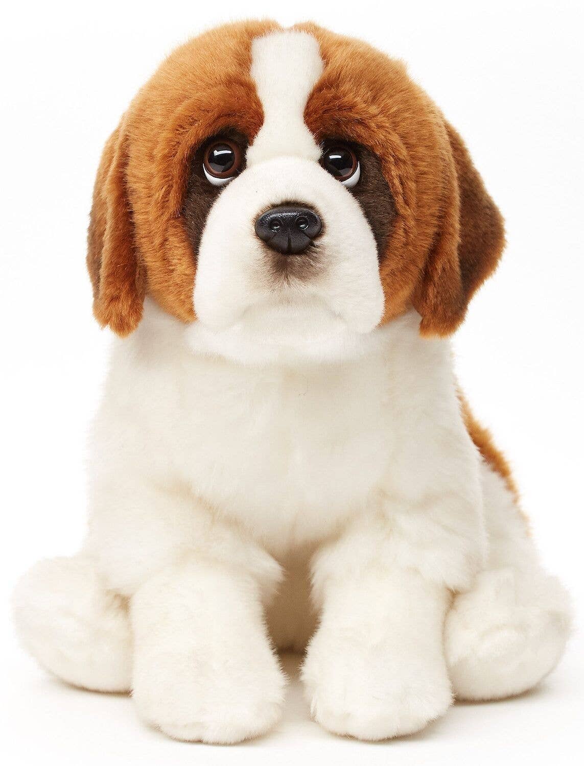 Uni Toys - Wholesale Stuffed/Plush Toy - Kids & Baby - Saint Bernard sitting - 25 cm (height) - cuddly/plush toy0