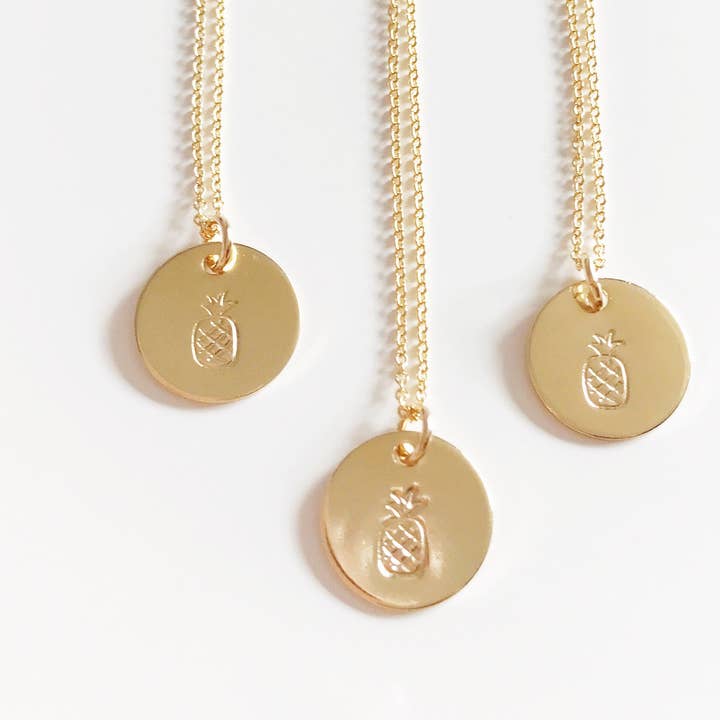 Collana Haley - Ananas (N219) per la vendita all'ingrosso da parte di Maimoda Jewelry