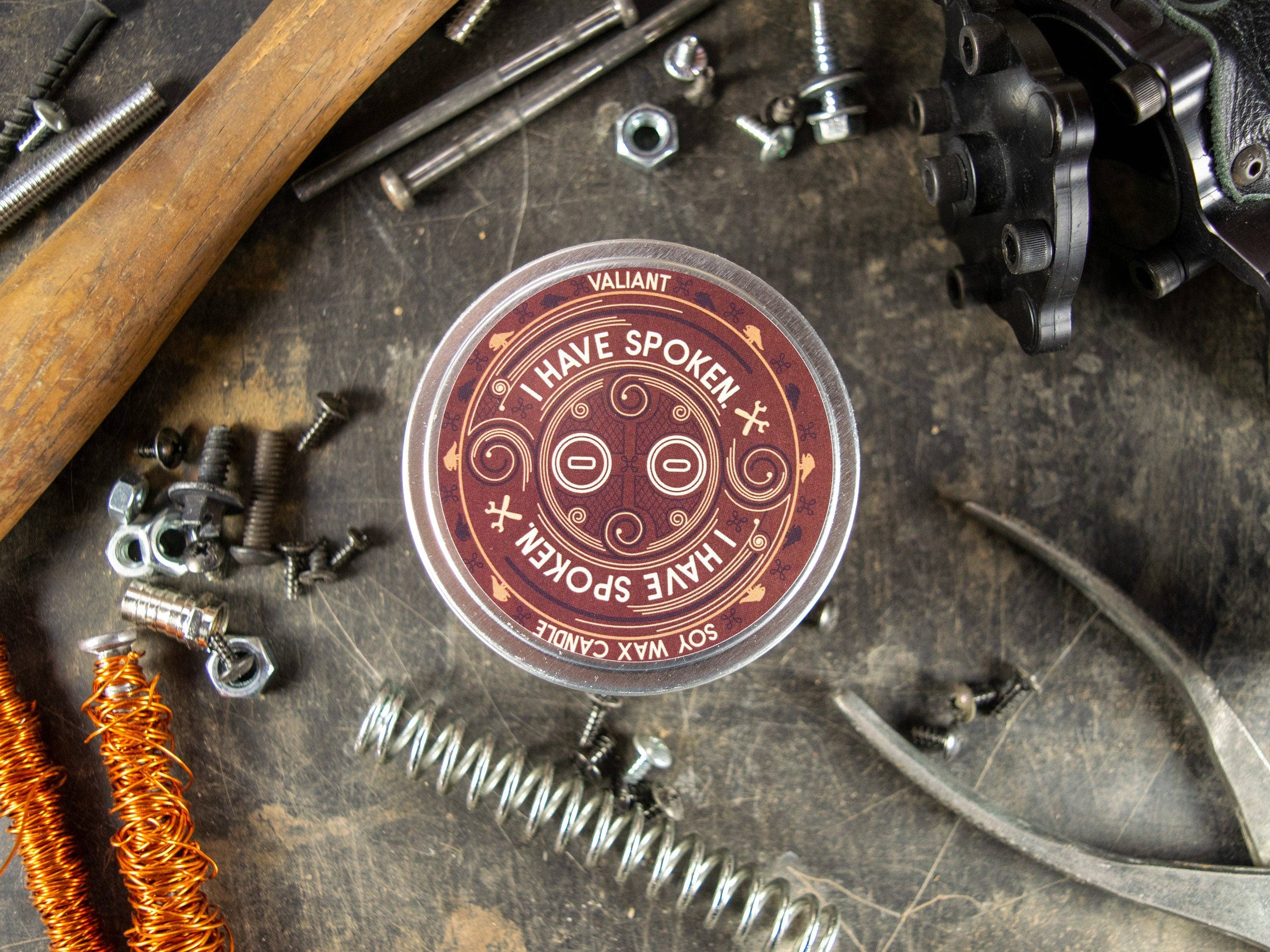 Valiant Candle - Wholesale Travel Candles - I Have Spoken Candle3