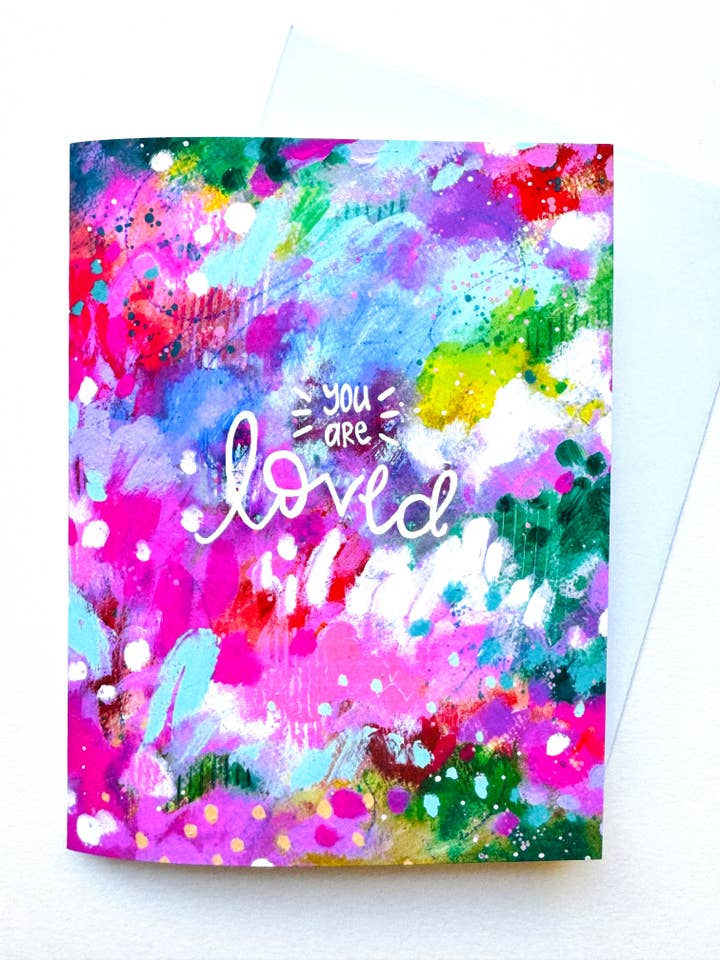 Biglietto «You are Loved» con busta per la vendita all'ingrosso da parte di Bethany Joy Art