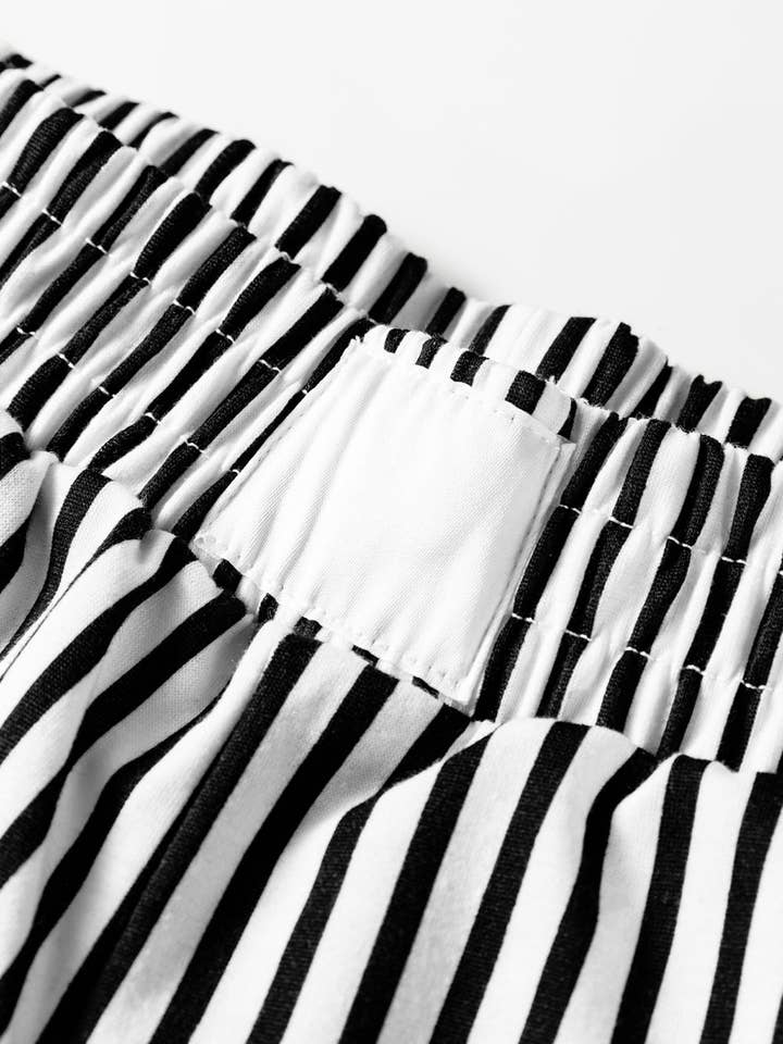 FASHION BLVD - Wholesale Pants - Women's - FB Stripe High Waist Pocketed Pants3