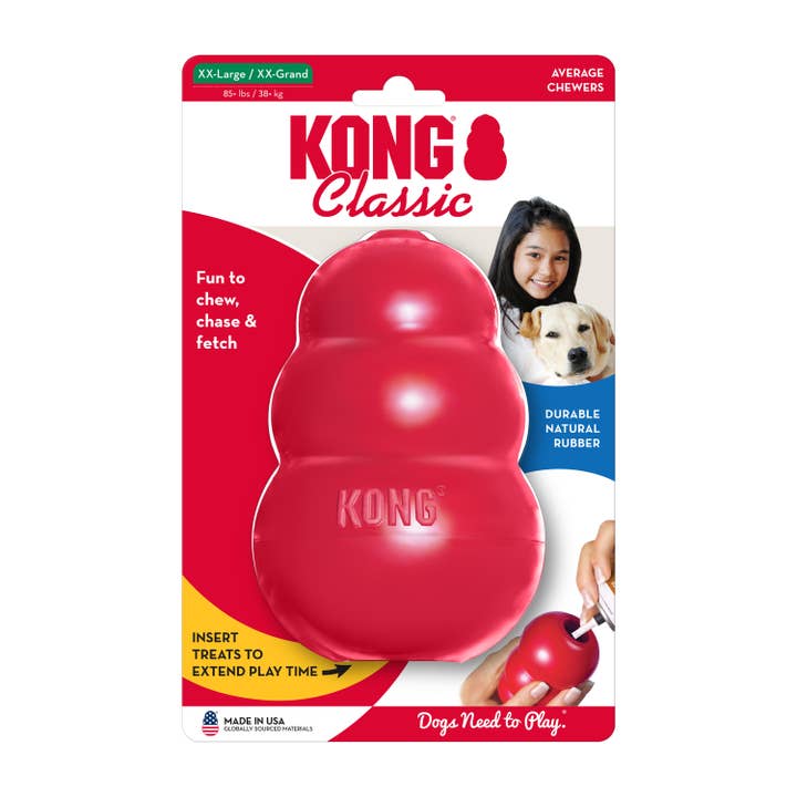 Pet Palette Distribution - Wholesale Pet Chew Toy - Dog - KONG® Classic Dog Chew Toy XXL