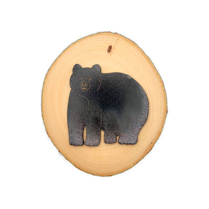 Large Black Bear Ornament for wholesale by Spears Creations