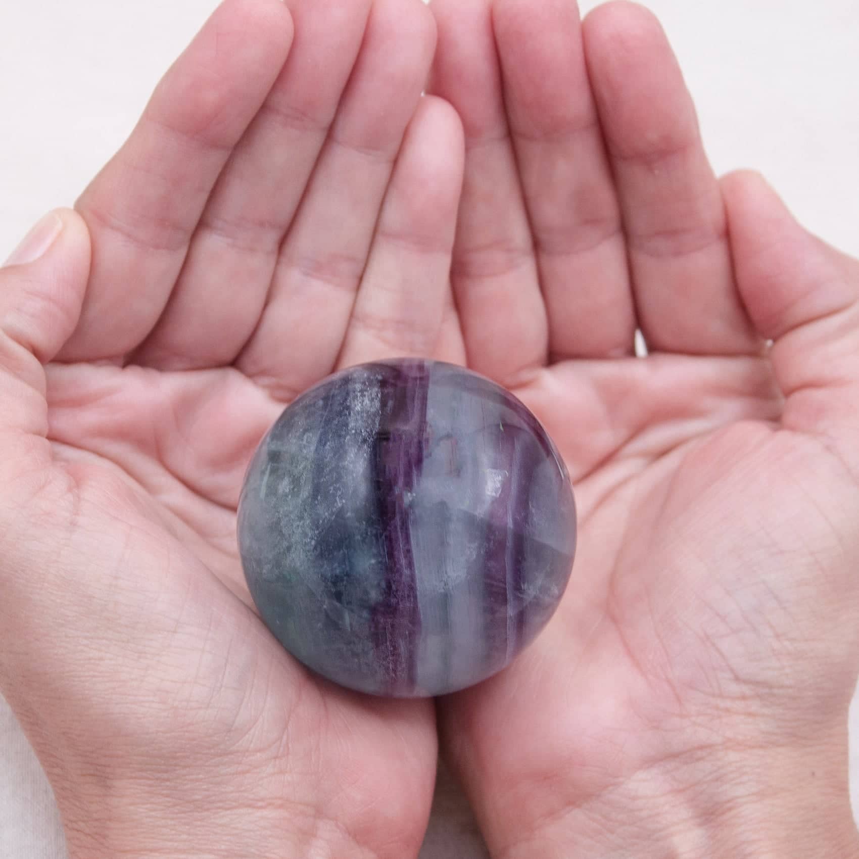 Tiny Rituals - Wholesale Spiritual Stone/Crystal - Rare Rainbow Fluorite Spheres - AAA Premium Quality18
