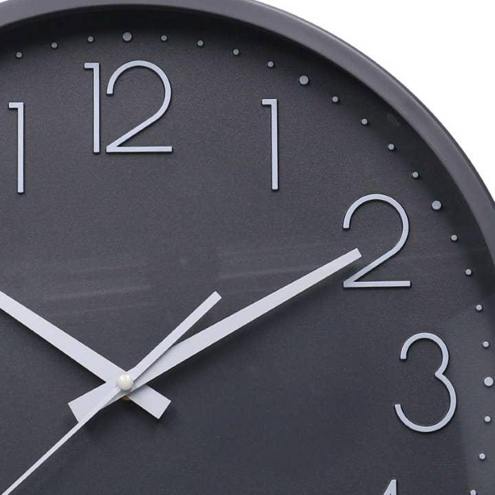 Grå Plastklocka Rund CM Ø35 för wholesale av Vacchetti