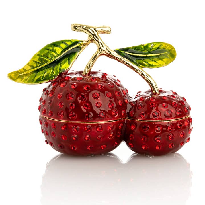 Cherry Trinket Box for wholesale by Keren Kopal