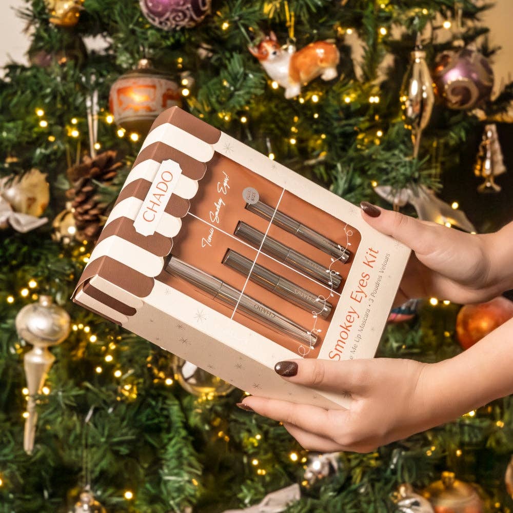 CHADO – wholesale Ögonskuggepalett – Smokey Eyes Kit1