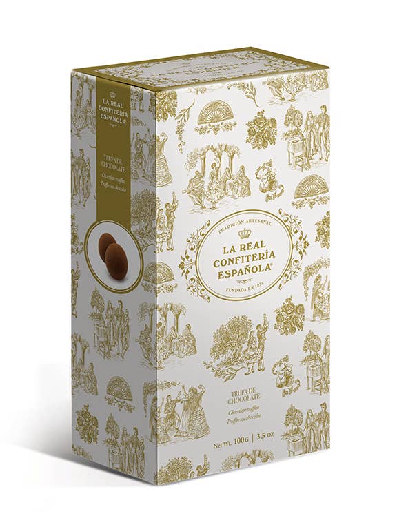 Golden box (chokladtryffel) för wholesale av LA REAL CONFITERIA