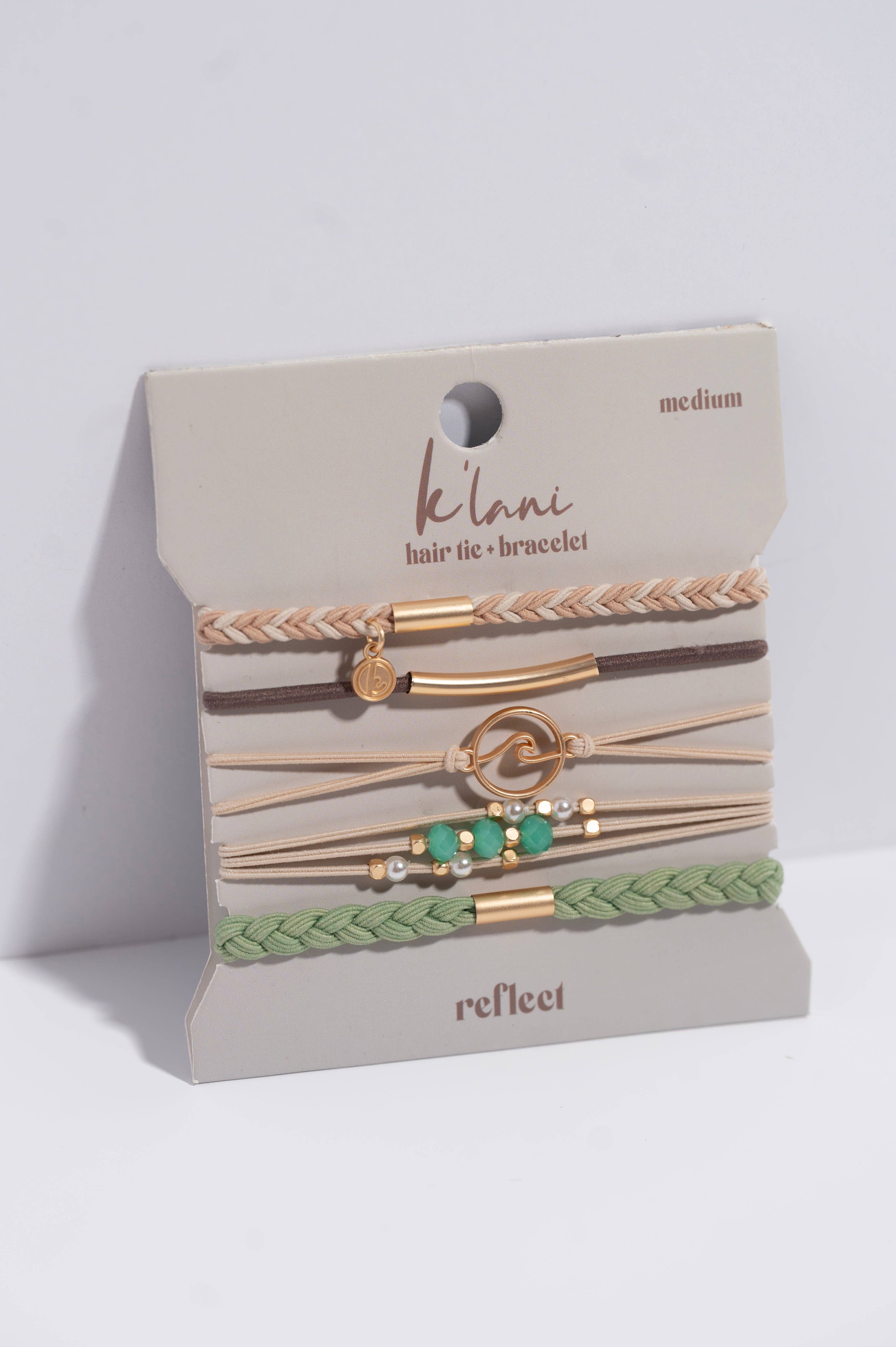 K'lani hair tie bracelets - Wholesale Jewelry Set - Reflect5