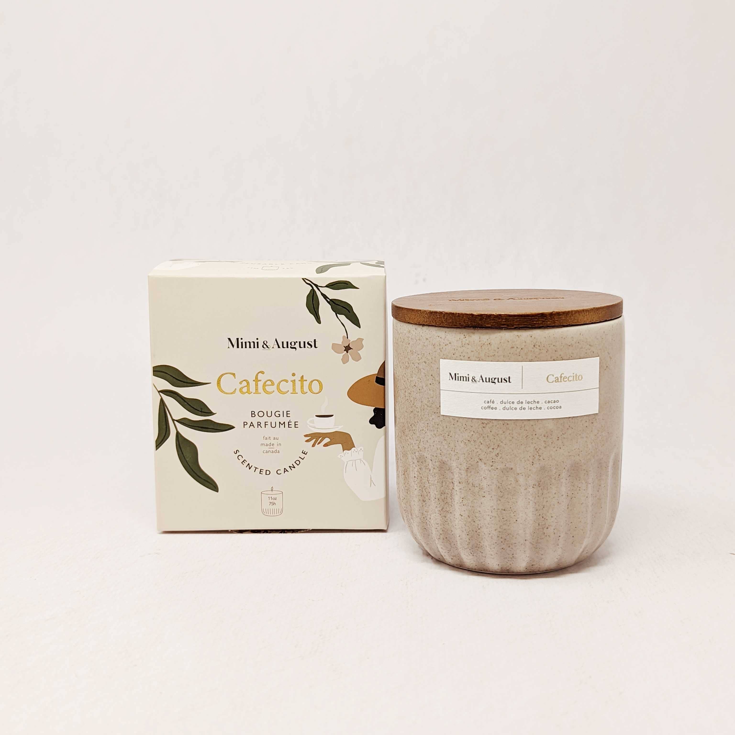 Mimi & August – wholesale Jar/filled candle – Cafecito reusable candle3