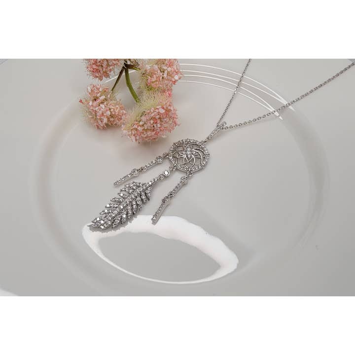 BETTYOH INC - Wholesale Pendant/Charm Necklace - DREAM CATCHER NECKLACE.