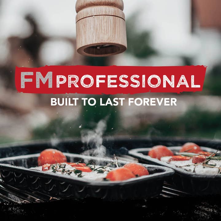 Zenker - Wholesale Baking Dish - Set of 2 enamelled steel barbecue dishes 21 x 12 cm FM Professional Barbecue8