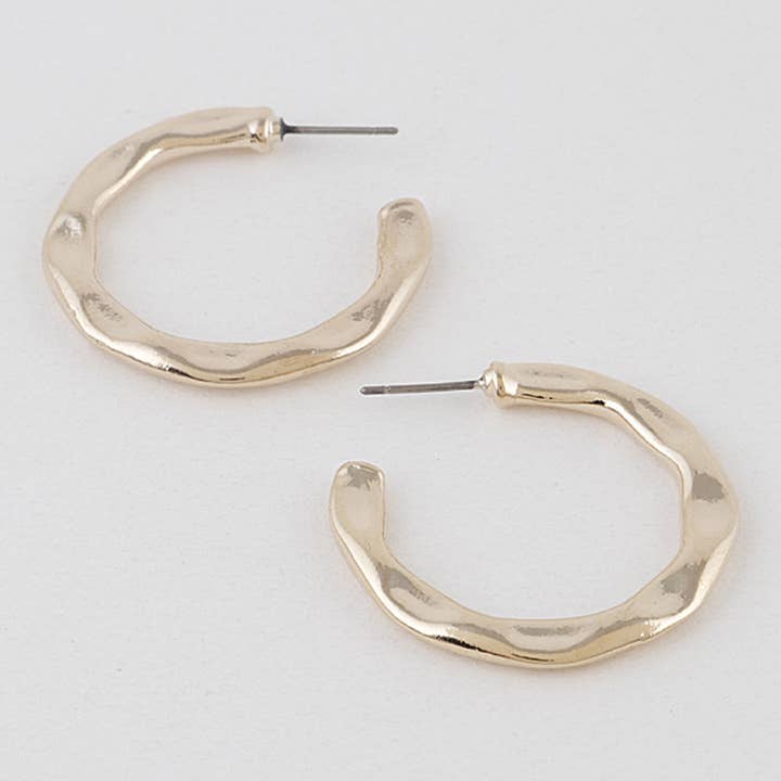 Upside Down Hoop Earring for wholesale by 3AM BY H&D ACCESSORIES