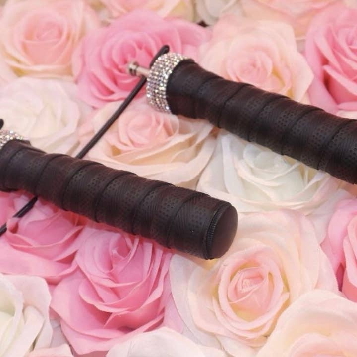 Brickhouse Babe LLC - Wholesale Sporting accessories - Adjustable Rhinestone Jump Rope for Cardio4