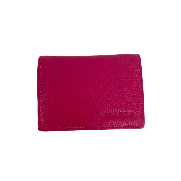 Chenson & Gorett - Wholesale Card Holder - Women's - Leather Card Holder with Button Flap and High Quality KB1501