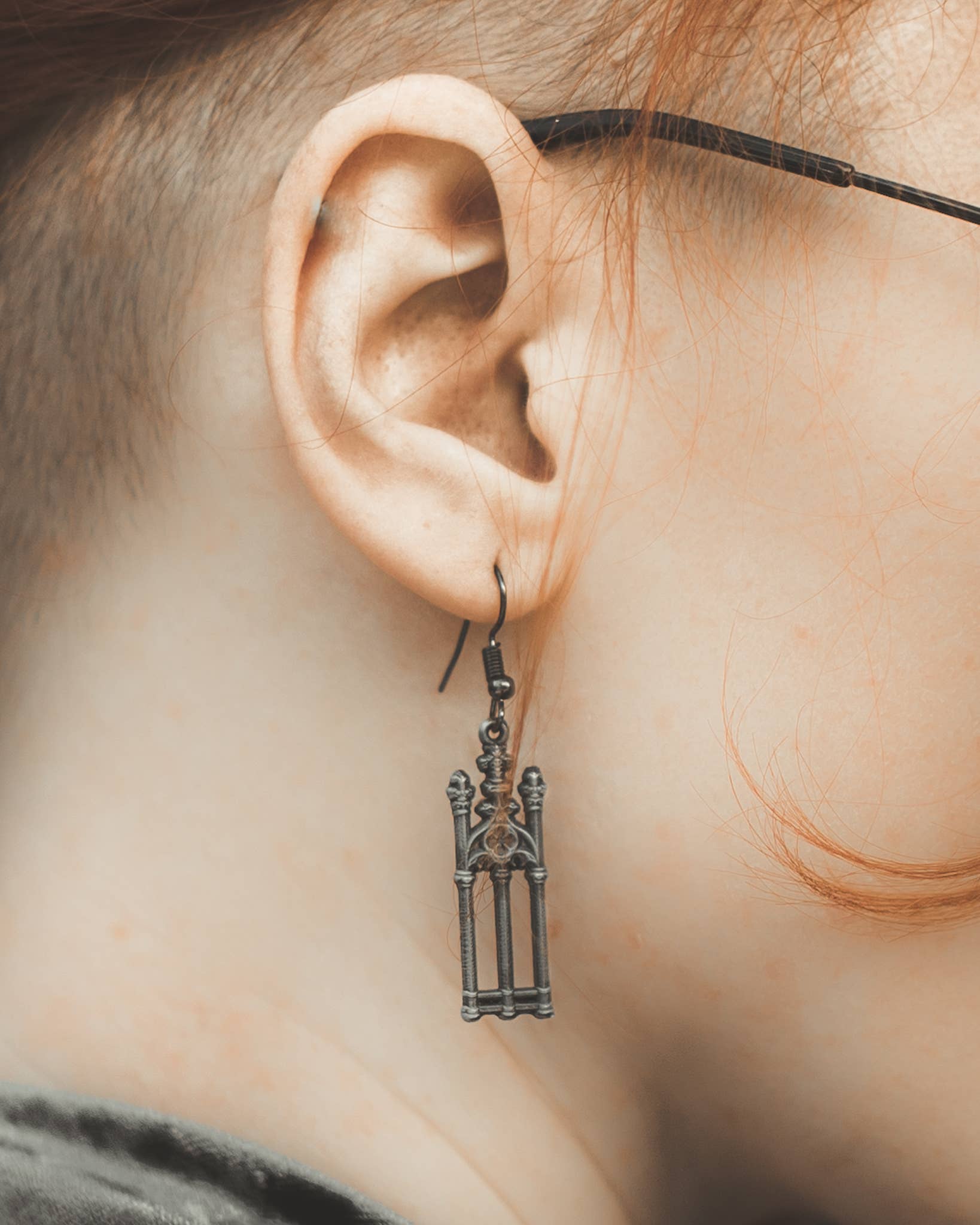 The Pretty Cult - Wholesale Dangle Earrings - Cemetery Walks Earrings – Gothic Statement Jewelry3