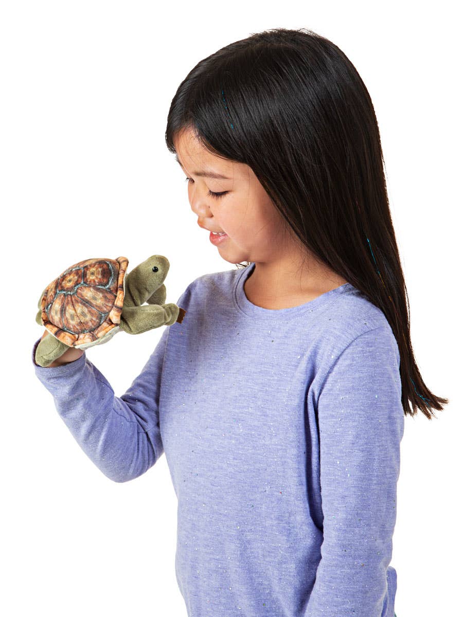 FOLKMANIS-PUPPETS - Wholesale Finger Puppet - Kids & Baby - Mini Tortoise 2778/ Mini Tortoise2
