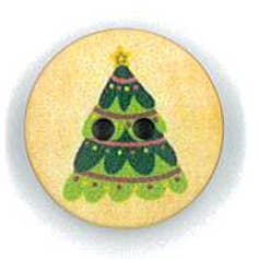 CHRISTMAS PRINT BUTTON MODEL 46 for wholesale by NEMARK