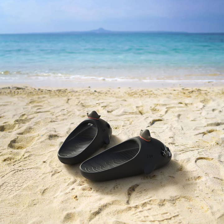 HelloSlippers - Wholesale Slides - Women's - Hello Slippers Sharkicks Pro Pirate Shark Slides Sandals11