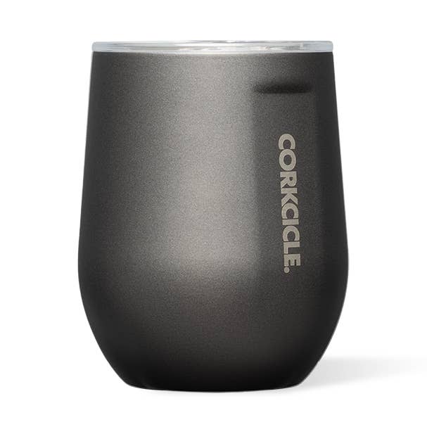 Stemless - 12oz Ceramic Slate for wholesale by CORKCICLE